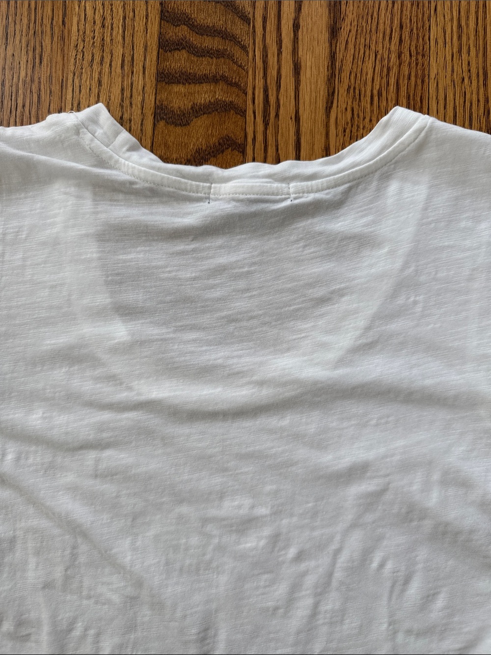 Sanctuary White Scoop Neck Short Sleeve Tee - Picture 9 of 16